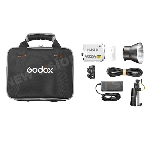 LED Videolampa, Bi-färg 2800K-6500K, CE-certifierad,ML60II Bi K1