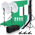 Pikkukuva 2 / 2: Andoer Studio Valokuvausvalosetti, 45W LED-lamppuja, 50x70cm Softbox,musta