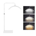 Miniatyrbild 1 av 2: LED Golvlampa, Justerbar Färgtemperatur, Dimbar Ljusstyrka, Flexibel Rotation,VIT
