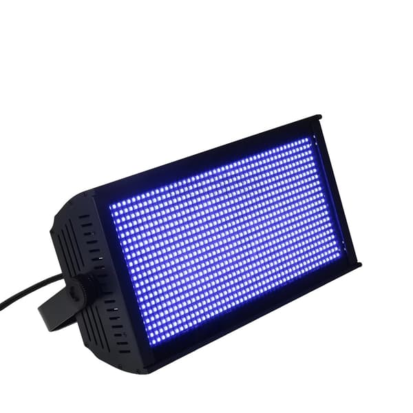 LED Strobe-belysning, 200W effekt, RGB-tvätt, 200W Strobe, EU-kontakt