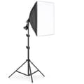 Miniatyrbild 2 av 2: Fotobelysningssatser, Softbox-design, Professionella E27-fotolampor, Inga lampor