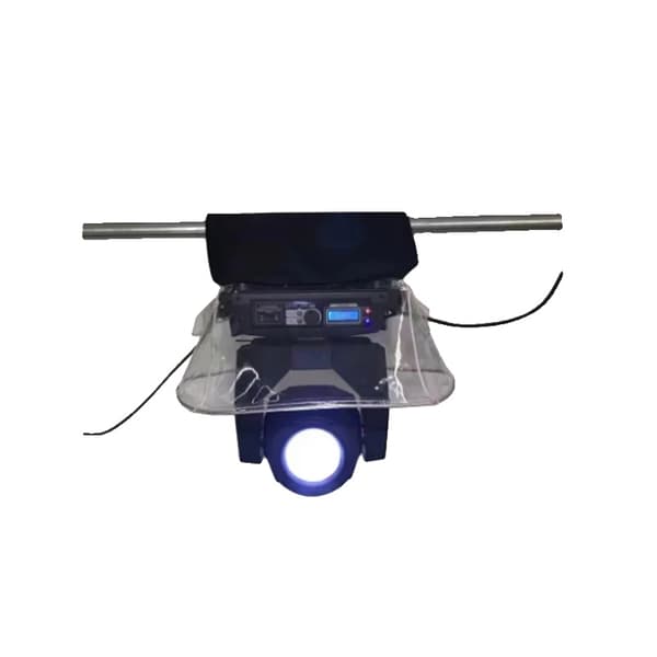 Stage Light Regnskydd, Hållbar Oxfordtyg, Vattentät Plast,Stråle-Plast, 10ST