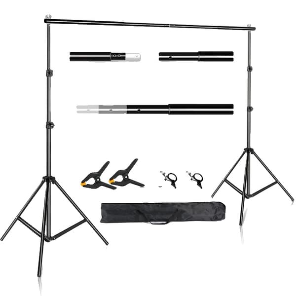 Fotografi baggrundstativ, grøn skærm baggrunde, chromakey støttesystem, 2000X3000MM, Passer til B Nr sandsæk