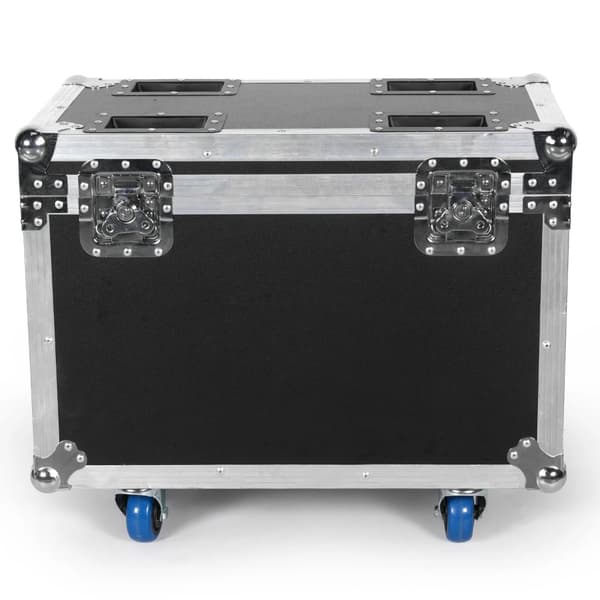 DJ Moving Head Light Case, Robust Design, Indbyggede Hjul, Utrækkelig Trækstang,ZQ15036