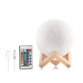 Pikkukuva 10 / 10: Rechargeable LED Moon Lamp Moondy InnovaGoods