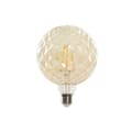 Miniatyrbillede 1 af 3: LED lamp DKD Home Decor Amber 4 W E27 450 lm 12 x 12 x 16,5 cm