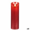 Pikkukuva 1 / 4: LED Candle Acorde L-Y8025-YBH-R Red 8 x 8 x 25 cm (12 Units)