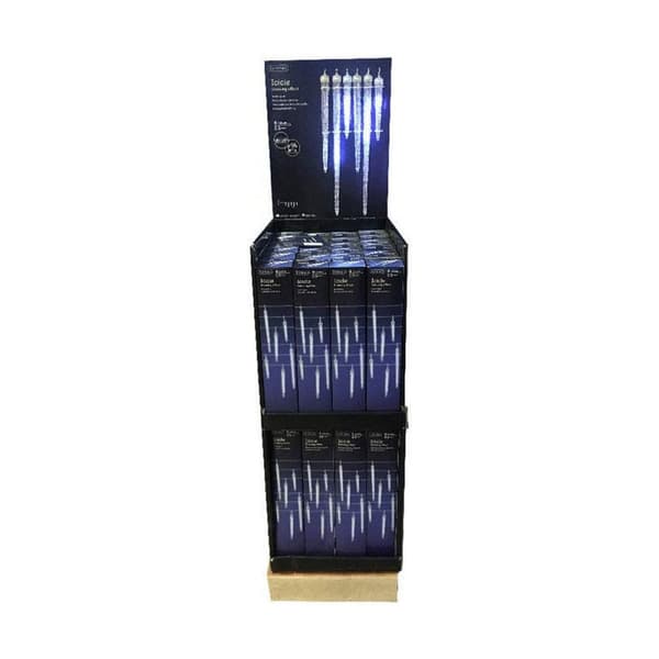 Wreath of LED Lights Lumineo Transparent 2,5 m (Cool White)