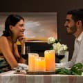 Miniatyrbild 2 av 10: Multicolour Flame-Effect LED Candles with Remote Control Lendles InnovaGoods 3 Units