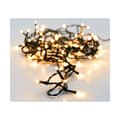 Miniatyrbild 3 av 3: Wreath of LED Lights White Soft green 53 m
