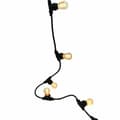 Miniatyrbillede 1 af 2: Wreath of LED Lights Lumisky Black Modern (1 Unit)