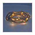 Miniatyrbillede 2 af 2: Wreath of LED Lights Decoration With Light Soft green