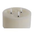 Miniatyrbillede 4 af 5: LED Candle Home ESPRIT Beige 15 x 15 x 7 cm (AA)
