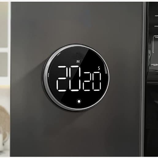 INF Magnetisk digital kökstimer med stor LED-display