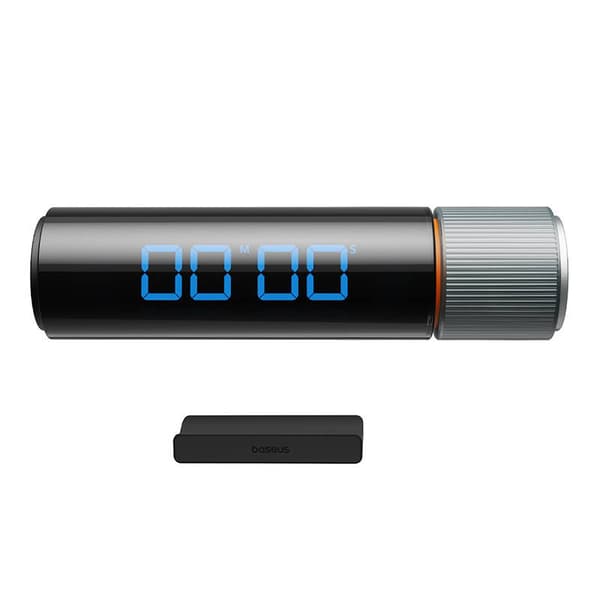 Rotationsnedräkningstimer Baseus heyo (svart)