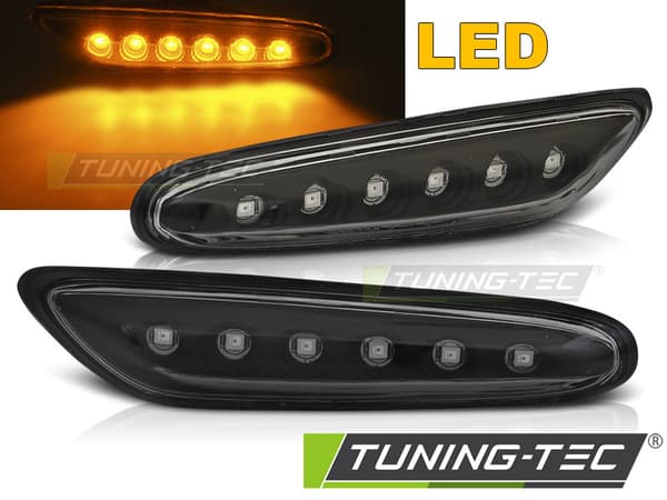 BMW E46 09 01-03 05 MUSTA LED - sivuviikinkilamput