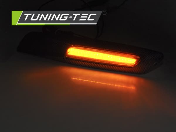 Sidespejls blinklys BMW E60/ E90/ E92/ E82 LED F10 STIL RØG SORT