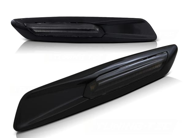 Sidespejls blinklys BMW E60/ E90/ E92/ E82 LED F10 STIL RØG SORT