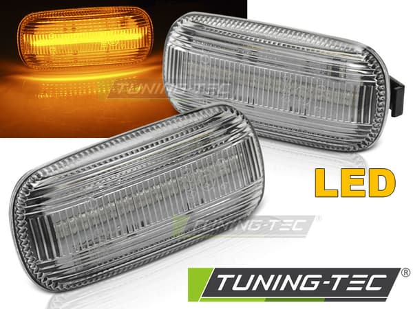 Sidespejlet blinklys AUDI A4 B6 10 00-10 04 / A4 B7 11 04-08 HVID LED