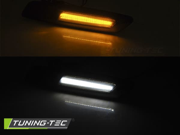 Sided blinklys BMW E60/ E90/ E92/ E82 LED F10 STIL SMOKE SØLV KROM
