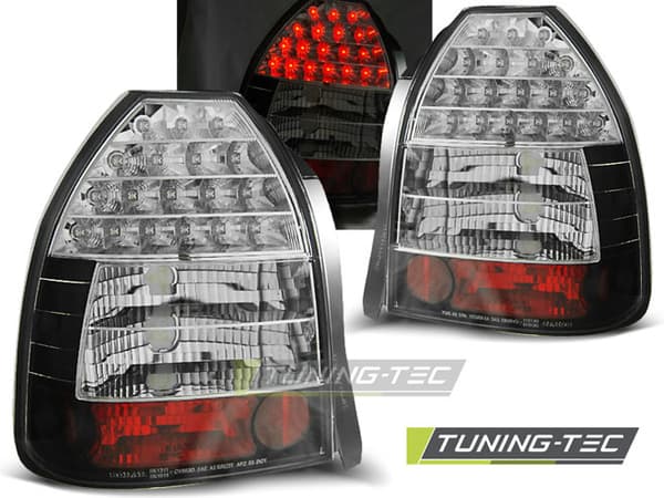 Baklyktor HONDA CIVIC 09 95-02 01 3D SVART LED