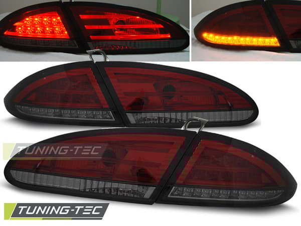 Bakljus SEAT LEON 06 05-09 RÖD RÖK LED