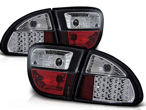 SEAT LEON 04 99-08 04 MUSTA LED-takavalot