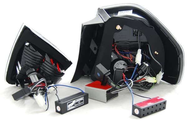 Bakljus BMW E90 03 05-08 08 RÖK LED STRIP