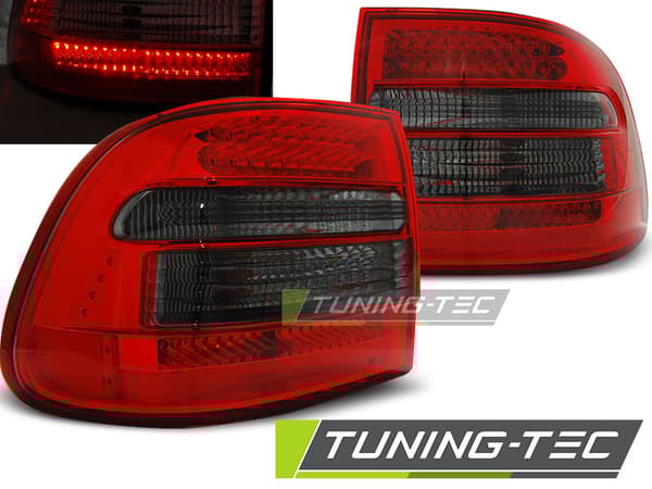 Baklyktor PORSCHE CAYENNE 02-06 RÖKFÄRGAD LED