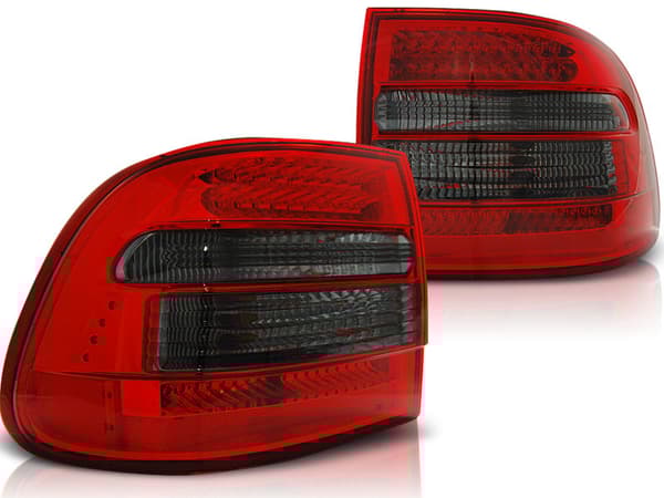 Baklyktor PORSCHE CAYENNE 02-06 RÖKFÄRGAD LED