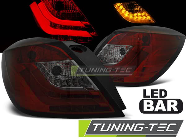 Baglygter OPEL ASTRA H 03 04-09 3D GTC RØD RØG LED
