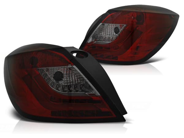 Baglygter OPEL ASTRA H 03 04-09 3D GTC RØD RØG LED