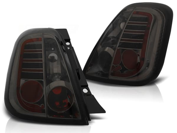 Baglygter FIAT 500 07- SMOKE LED