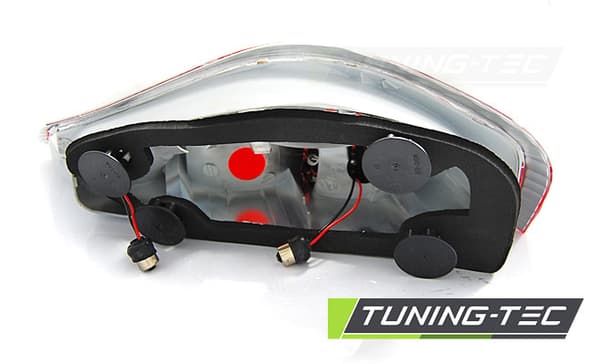 PORSCHE BOXSTER 96-04 TAKAVALOT PUNAINEN KIRKAAN LED