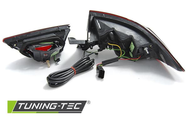 Baglygter til RENAULT CLIO IV 13-16 HATCHBACK LED STRIP SMOKE