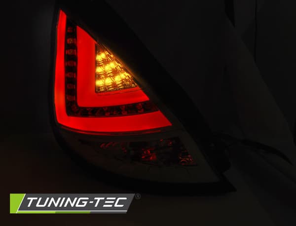 Baklyktor FORD FIESTA MK7 12-16 HB RÖK SMOK LED STRIP