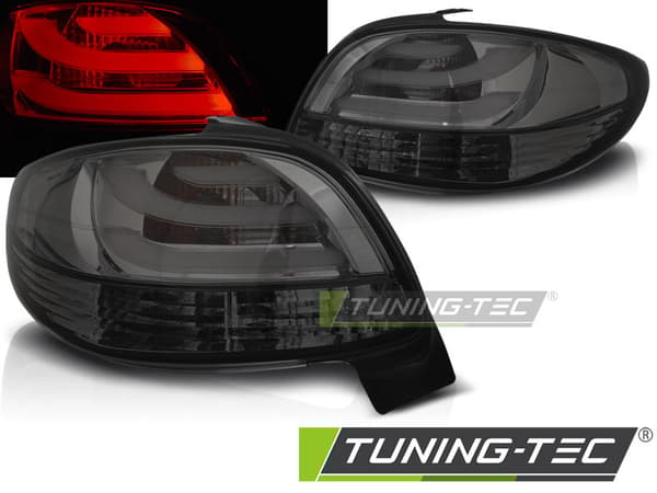 Baglygter PEUGEOT 206 10 98- RØG LED STRIP