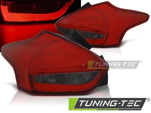 Baglygter FORD FOCUS 3 15-18 HATCHBACK RØG SMOKED LED