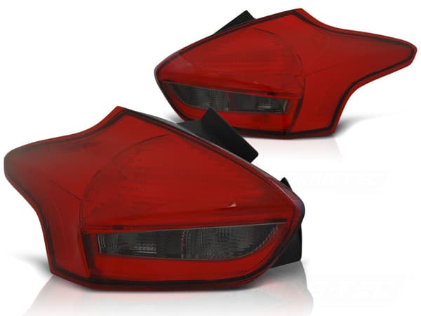 Baglygter FORD FOCUS 3 15-18 HATCHBACK RØG SMOKED LED