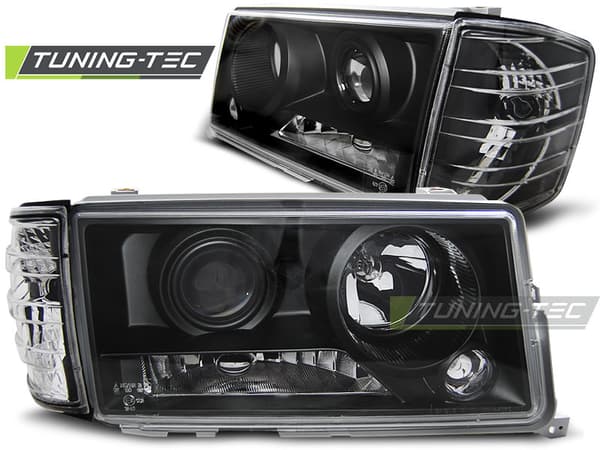 Forlygter MERCEDES W201/190 12 82-05 93 SORT