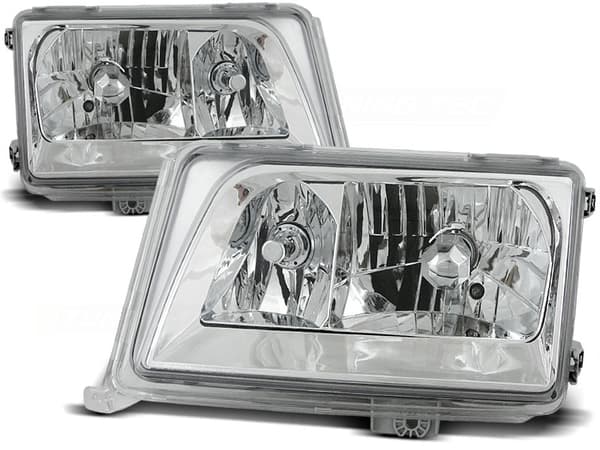 Strålkastare MERCEDES W124 E-Klass 05 93-06 95 KROM