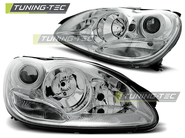 MERCEDES W220 S-luokan etuvalot 09 98-05 05 KROMI