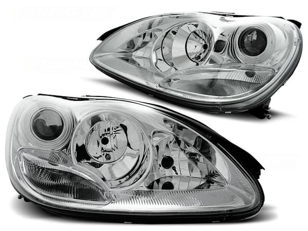 MERCEDES W220 S-luokan etuvalot 09 98-05 05 KROMI