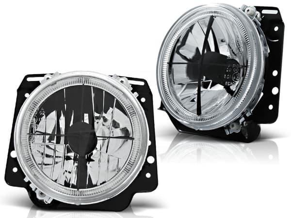 VW GOLF II 2 ulkokattovalot 08 83-08 91 ANGEL EYES kromi