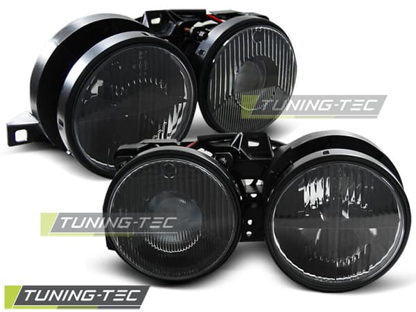 Forlygter BMW E30 11 82-06 94 SORT