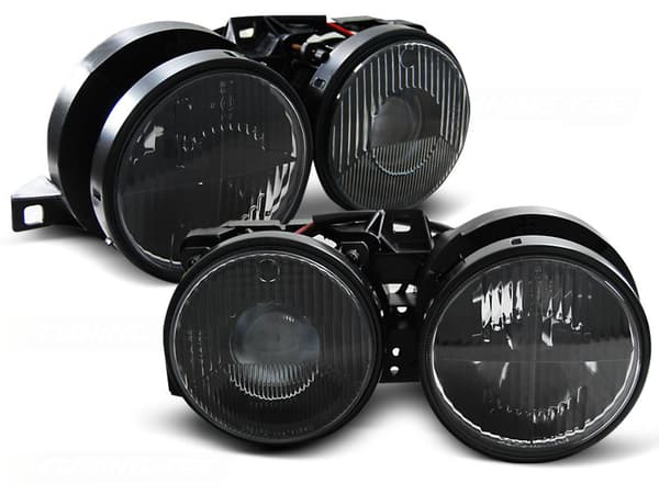 Forlygter BMW E30 11 82-06 94 SORT
