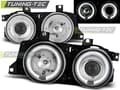 Miniatyrbillede 2 af 2: Forlygter dual halo fælge BMW E32/E34 ANGEL EYES KROM