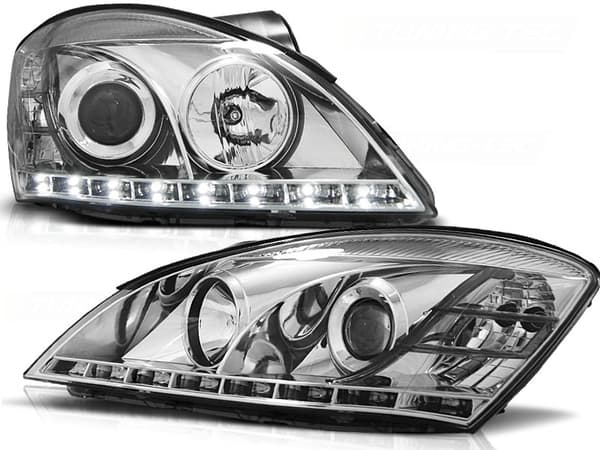 Forlygter med parkeringslys KIA CEED 09 06-08 09 KROM