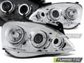 Miniatyrbillede 2 af 2: Forlygter dobbelt halo rande OPEL CORSA C 11 00 - 09 06 ANGEL EYES krom