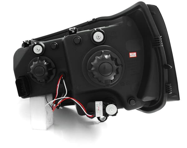 Strålkastare dagsljus VW T5 2010-2015 U-TYPE SVART